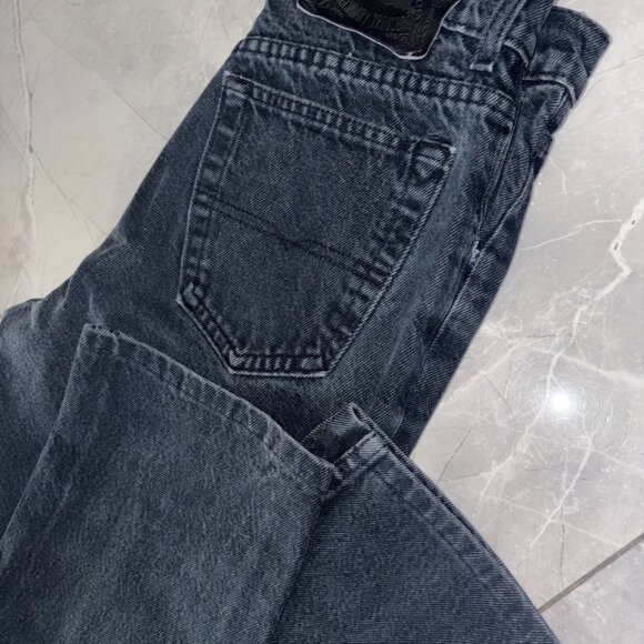 Vintage Lois Black Jeans 29 x 34" - Picture 4 of 12